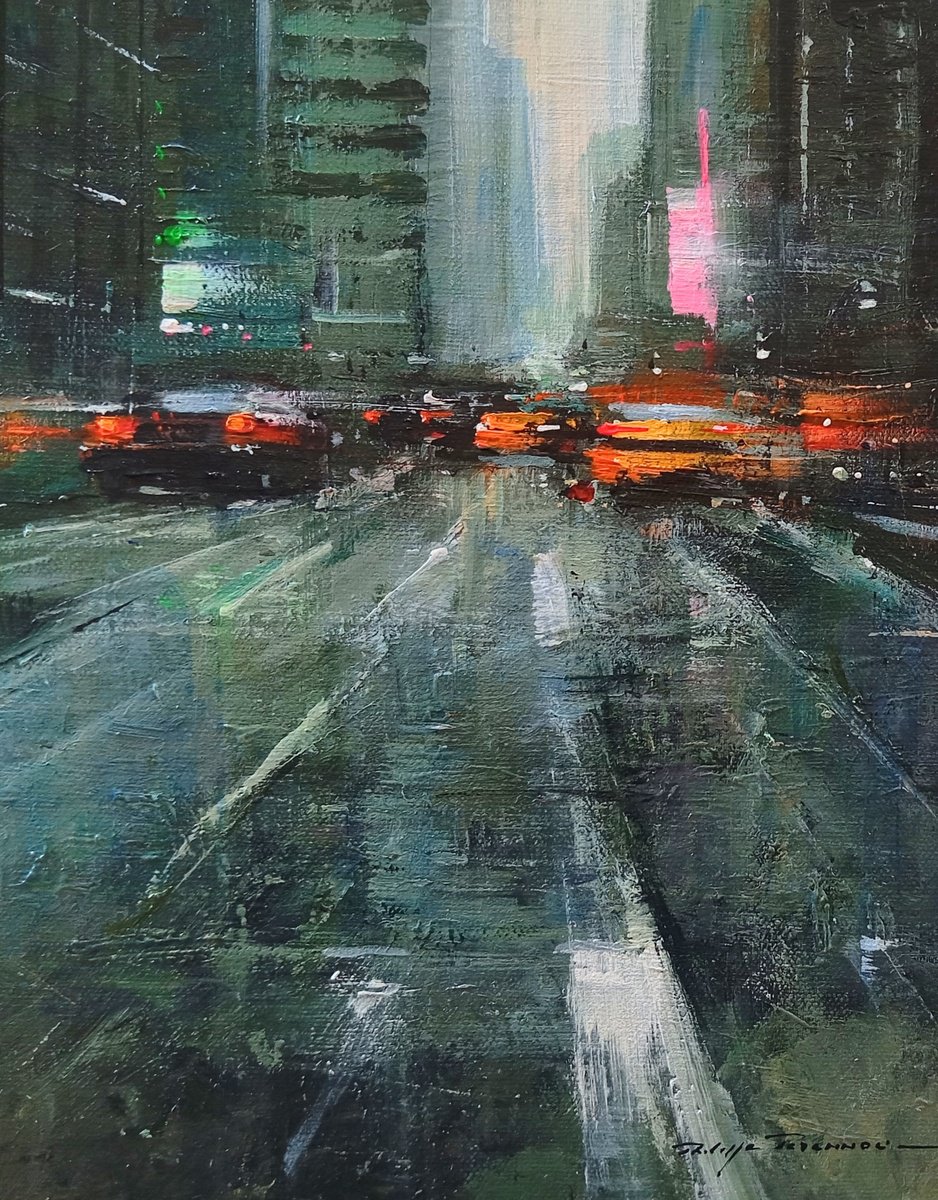  Impressions Urbaines N° 2683 By Philippe Perennou, 9 X 12, Artwork For Sale On Artfinder