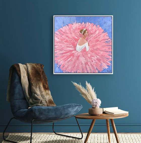 Ballerina in Pink Tutu