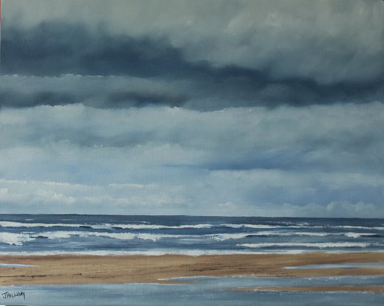 Atlantic Way Storm, an Irish landscape