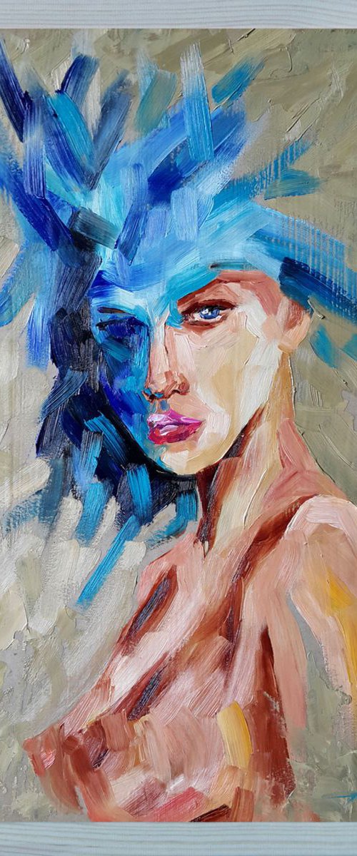 Expression of the eyes by Anastasia Kozorez