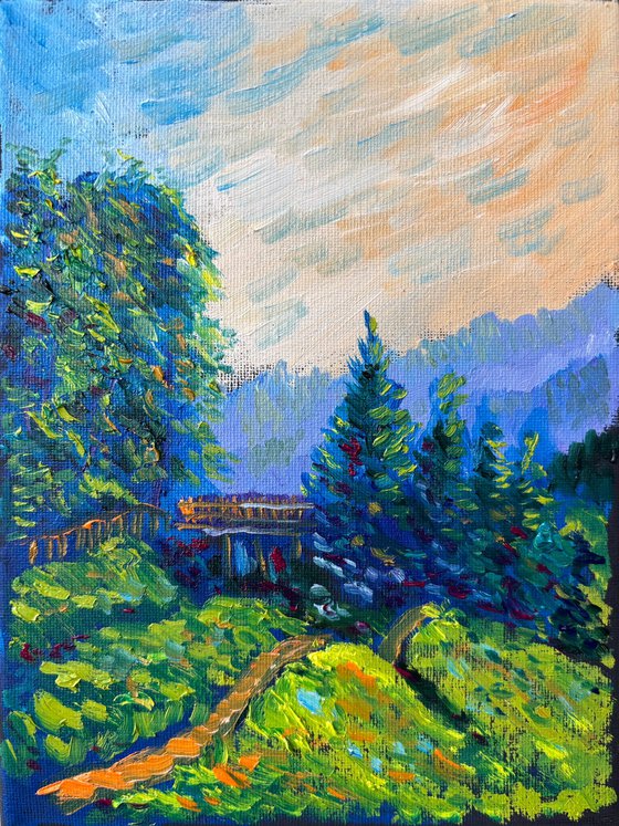 German Mountain Trail – Plein Air