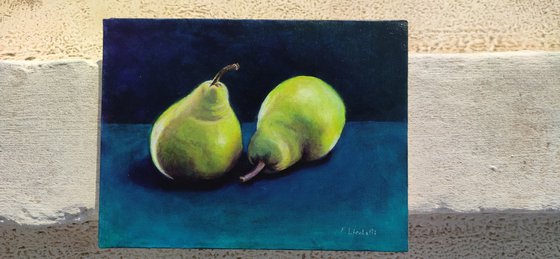 Green pears