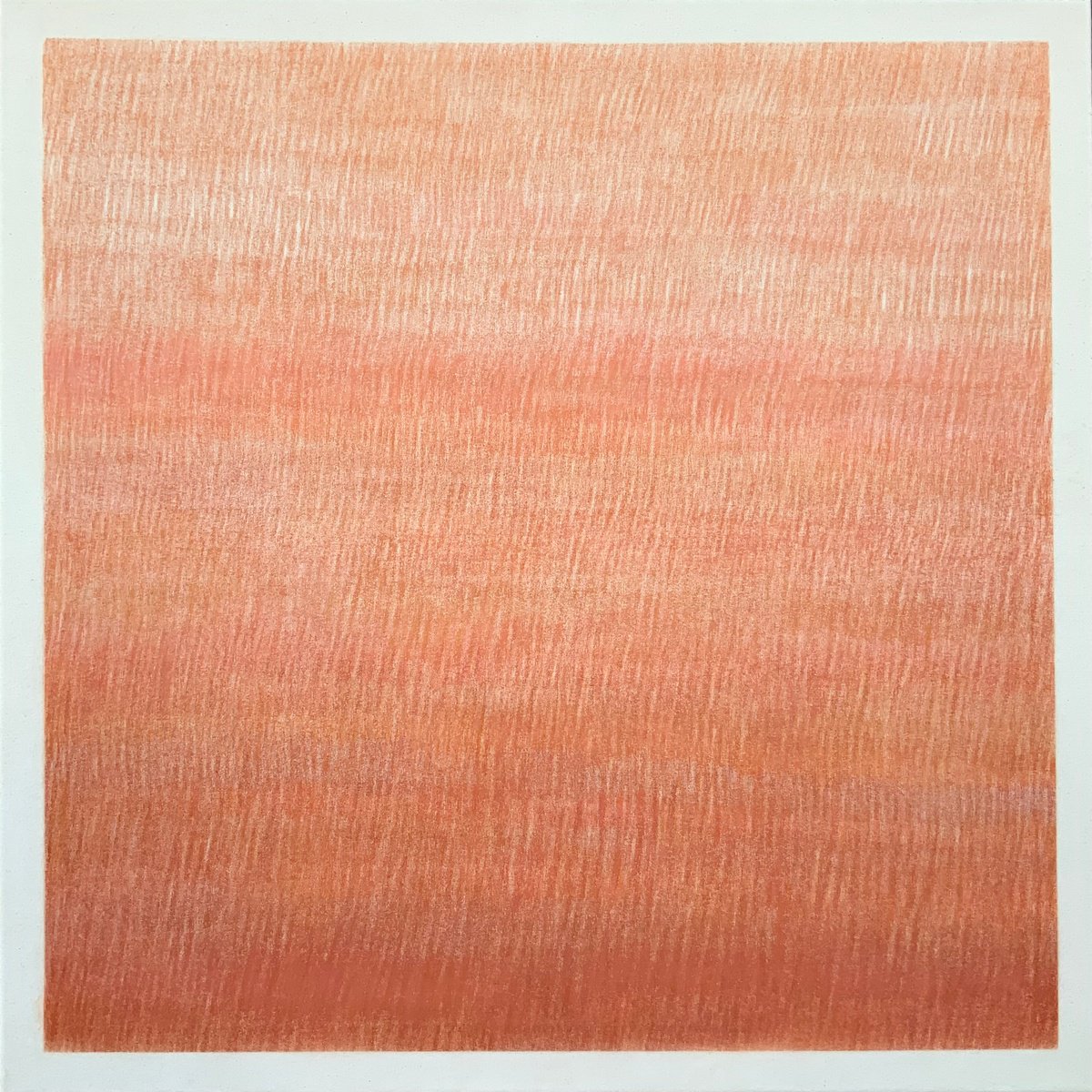 Abstract Landscape Painting By Malgorzata Krakowiak, 35 X 35", Sublimat N*107, Original Artwork