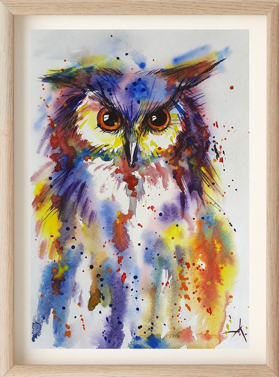 Expressive owl