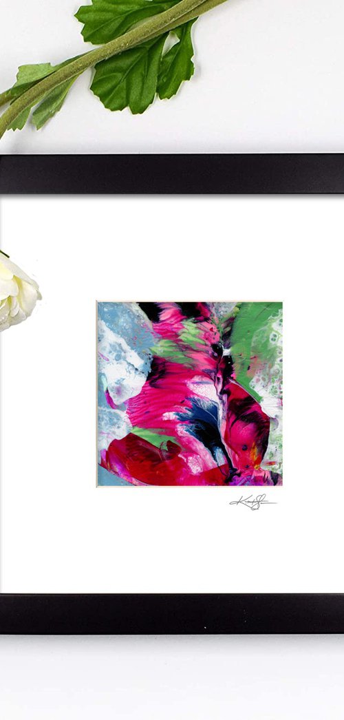 Blooming Magic 195 - Abstract Floral Painting by Kathy Morton Stanion by Kathy Morton Stanion