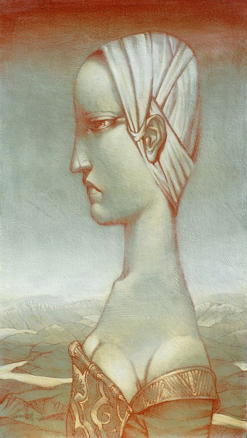 Italian portrait by Alexander Daniloff