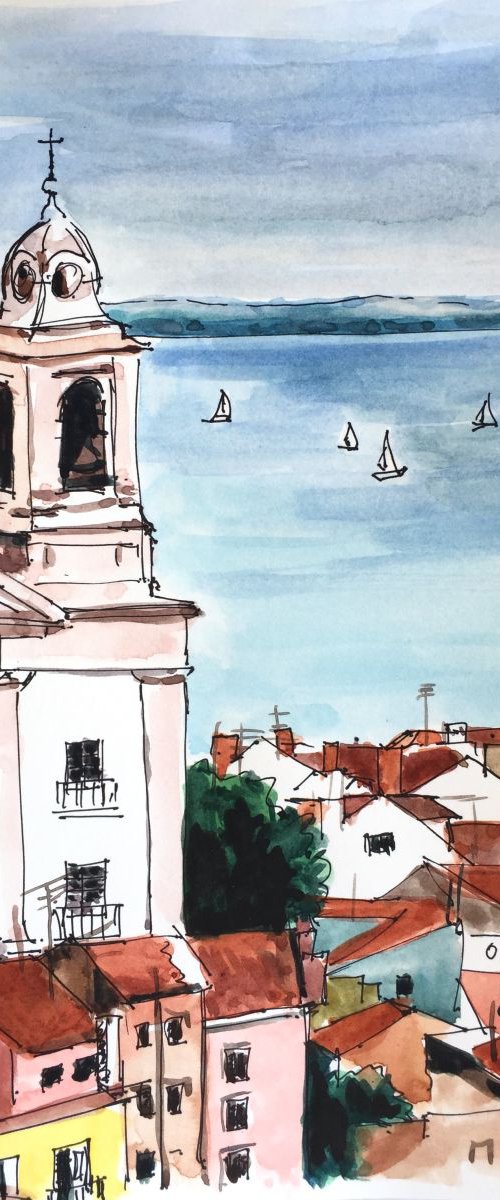 Lisbon, Portugal by Joseph Peter D'silva