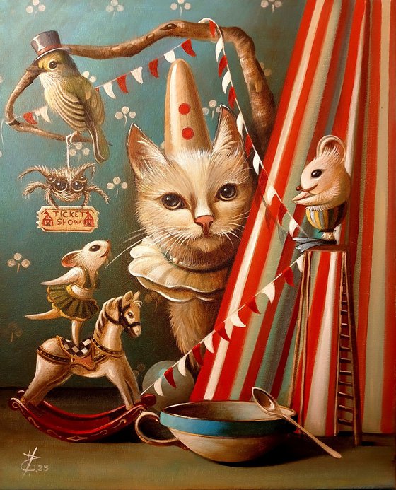 The circus on my dresser