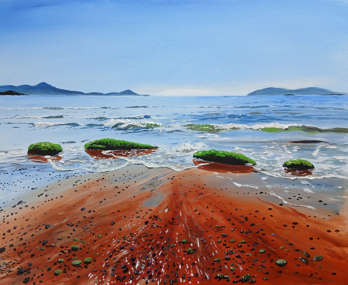 Photorealistic Oil Painting , Waterville Light 2 By Cathal Gallagher, 30 X 24, Artwork For Sale On Artfinder