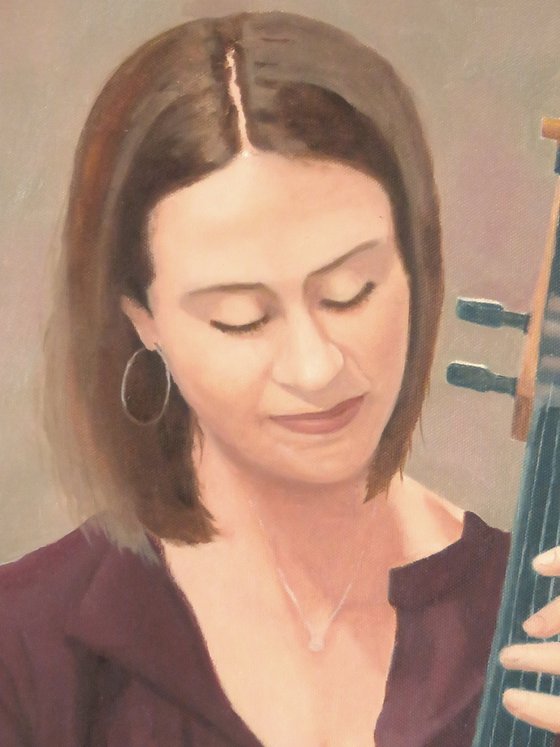Christine and her Cello