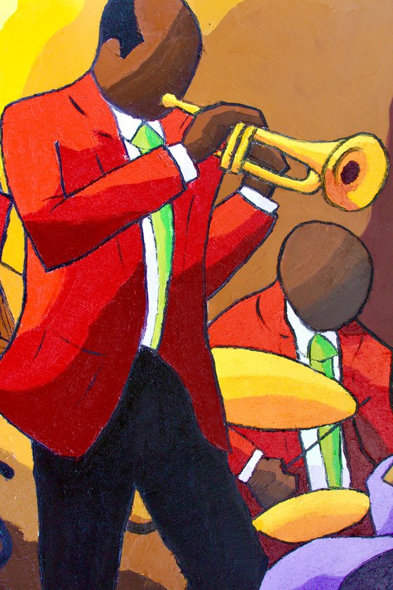 Jazz red green