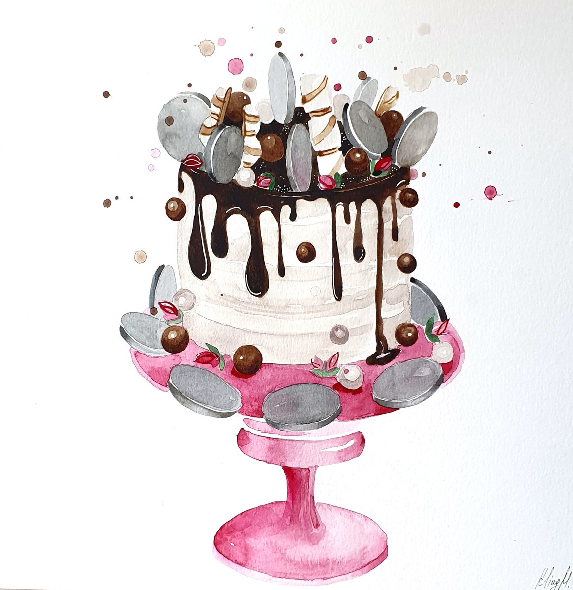 Choco-cake by Marina Kliug