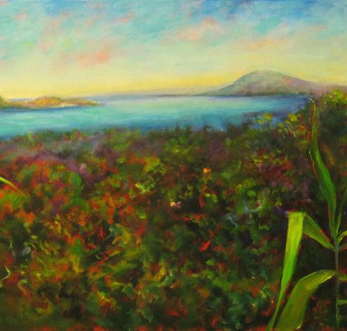 Coastal View of Elba by Maureen Greenwood