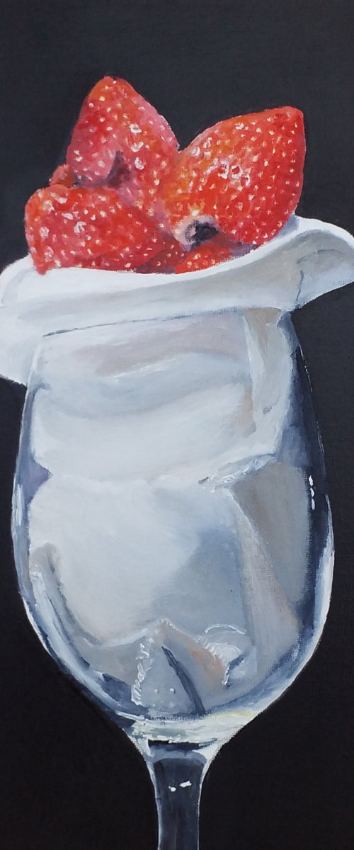 Strawberry Topping  (for Xmas) by gerry porcher