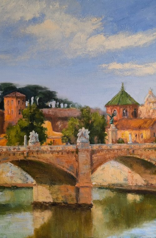 Ponte Vittorio Emanuele II by Svetlana Grishkovec-Kiisky