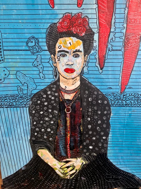 Portrait of Frida Kahlo #92