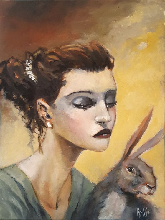Girl With Hare
