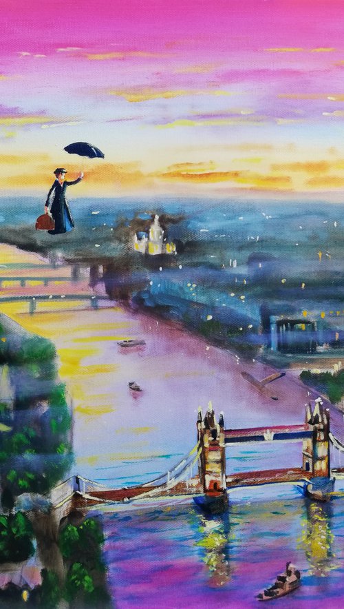 Mary Poppins London "Up to the highest height" by Gordon Bruce