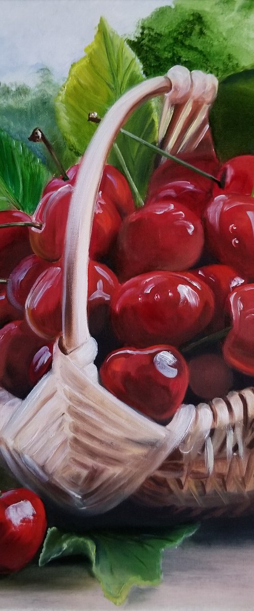 Cherry - Nature's Candy. by Alexandra Tomorskaya/Caramel Art Gallery