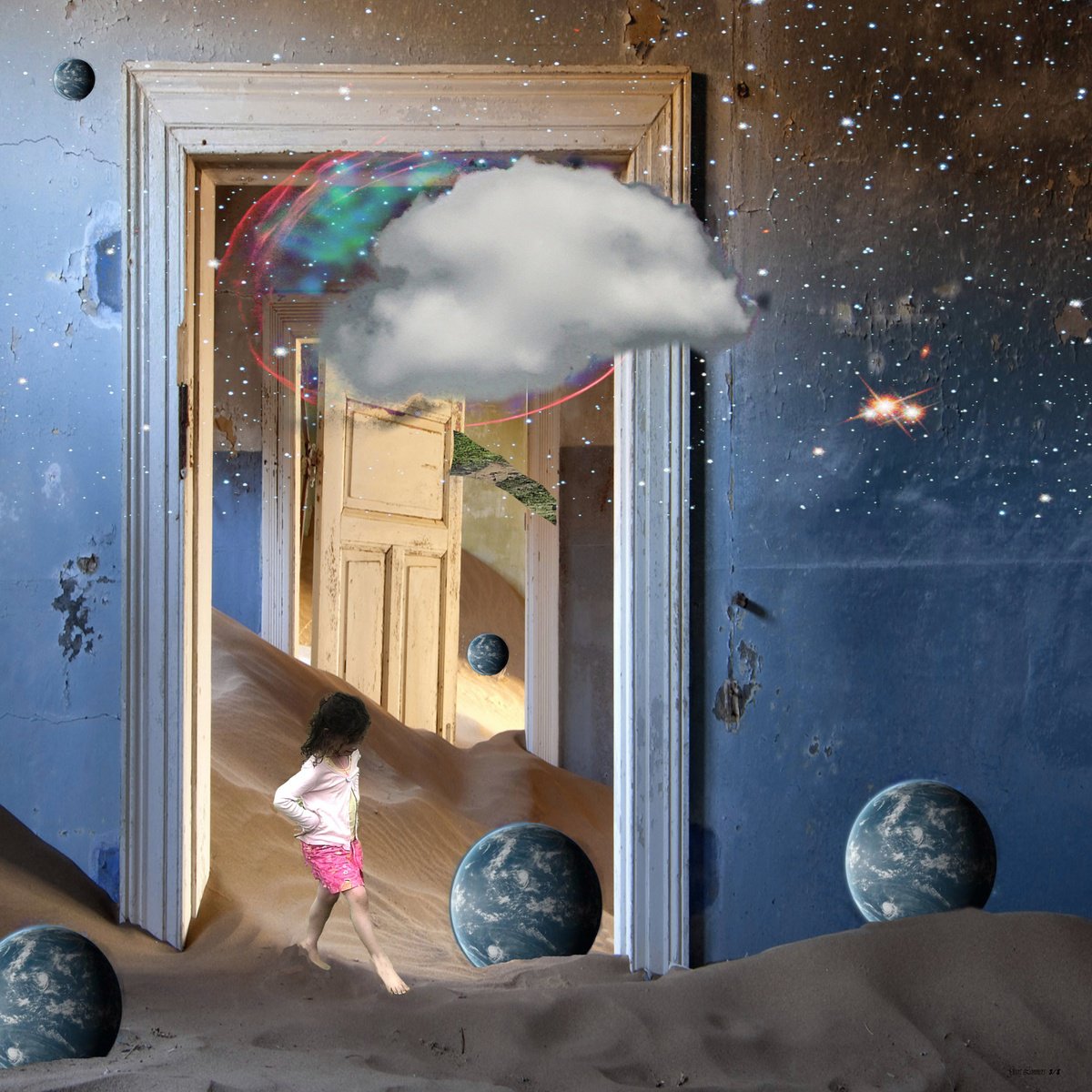 Expressive Photograph , My Own Secret World By Geert Lemmers Fpa, 31 X 31, Artwork For Sale On Artfinder