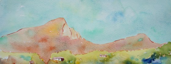 Mountain in southern France