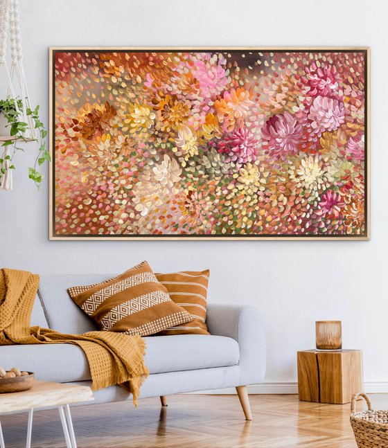 Fireworks of Blooming Petals