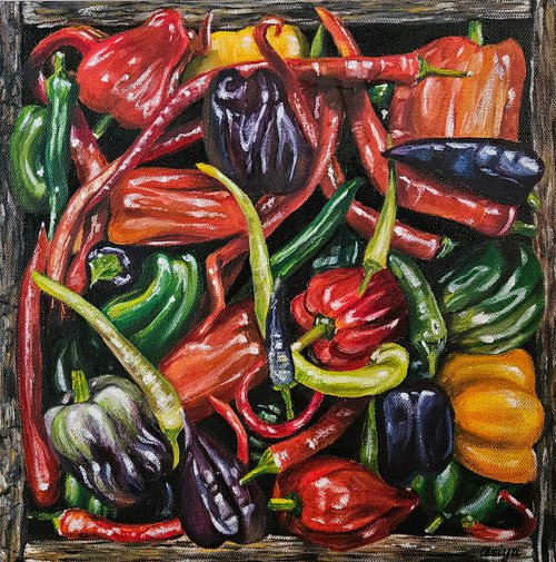Peppers by Asiya Nouretdinova