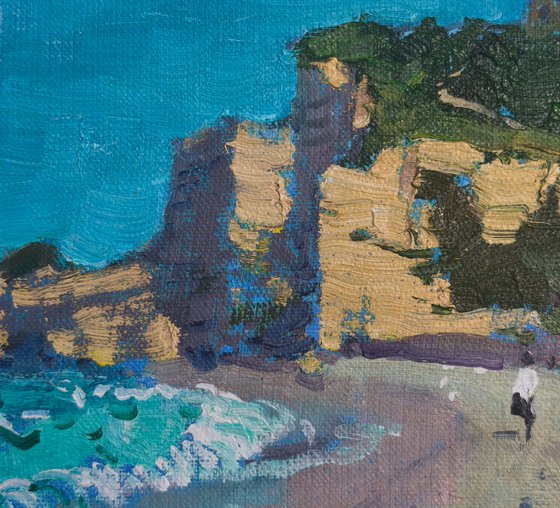 Normandy Etretat Etude 5