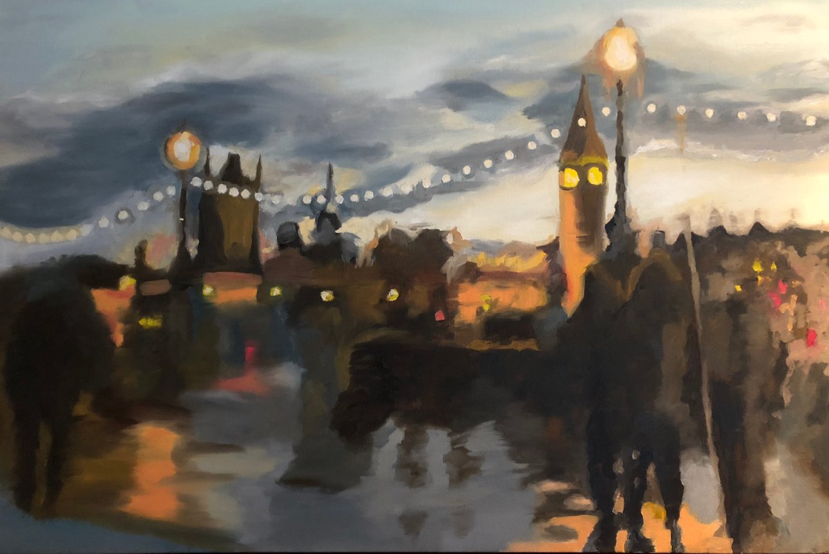 After the London rain by Martin Allen