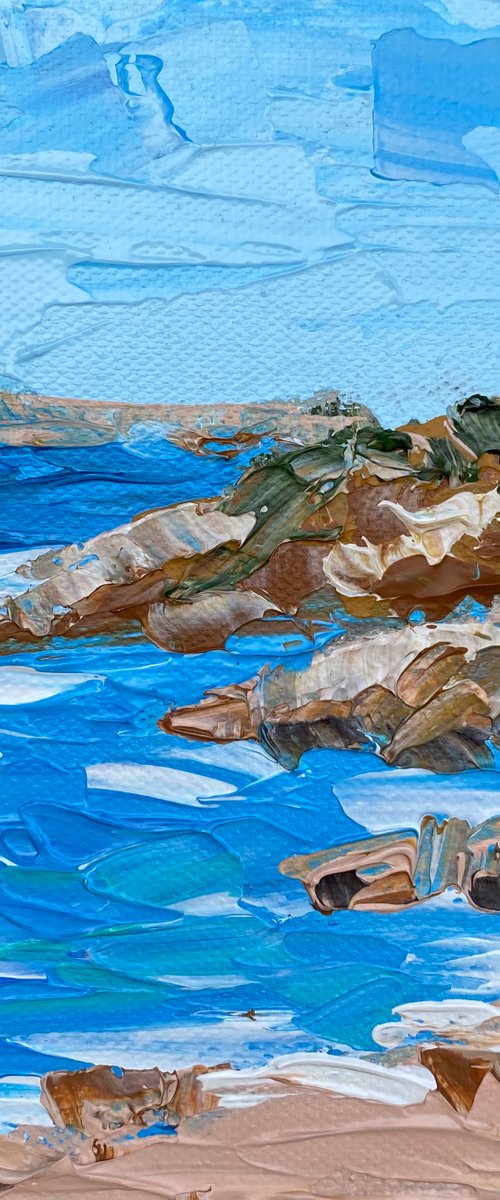 Ocean Rocks by Guzaliya Xavier