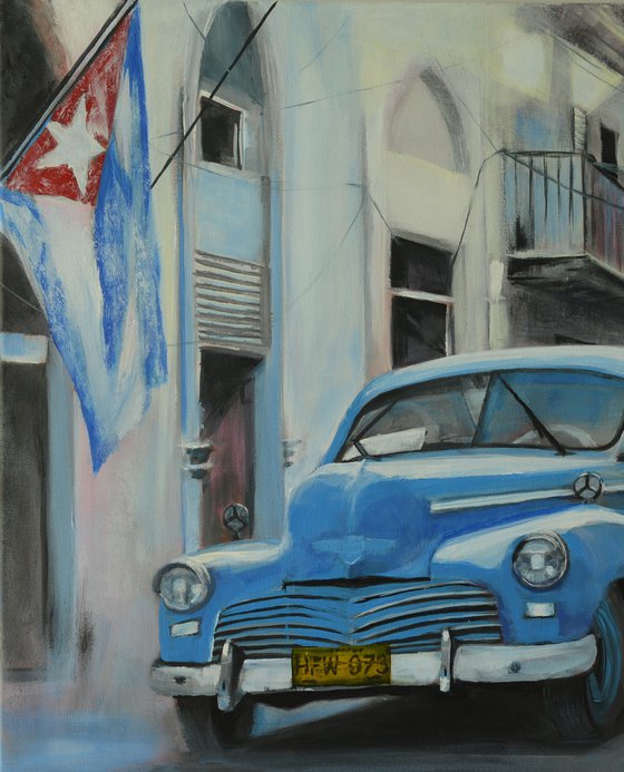 Blue in Havana