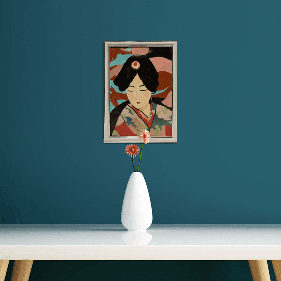 Japanese beauty. Geisha. #6