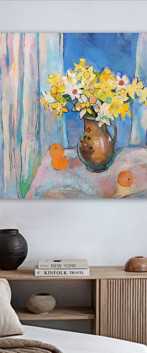 bouquet of daffodils by Artem Andreichuk