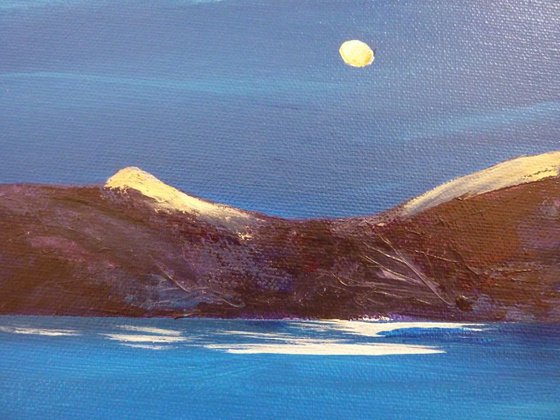 Moonlight on Loch Shieldaig