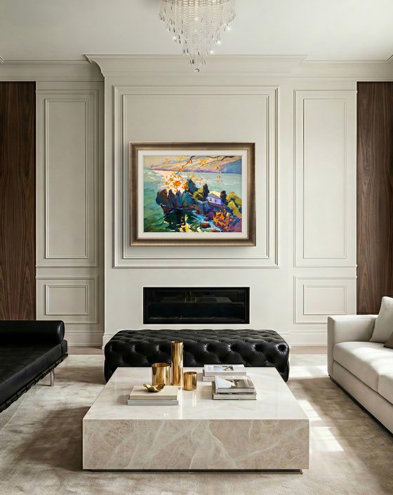 The sun is bright today