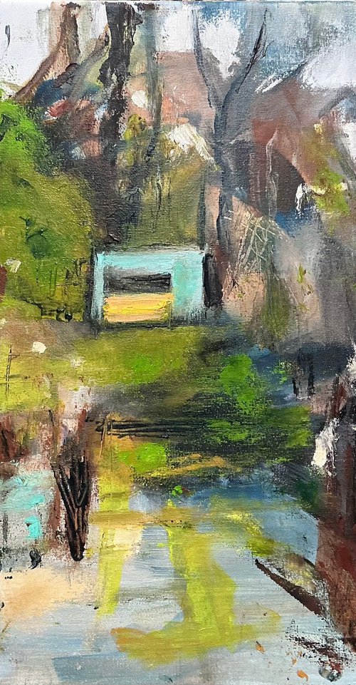 February Garden by Sandra Haney