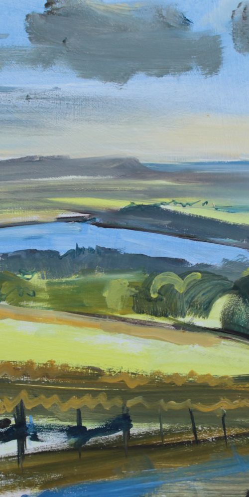 Rivington, Summer Near Sunset by David Pott