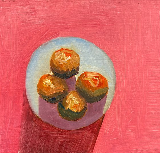 cupcakes — modern still life