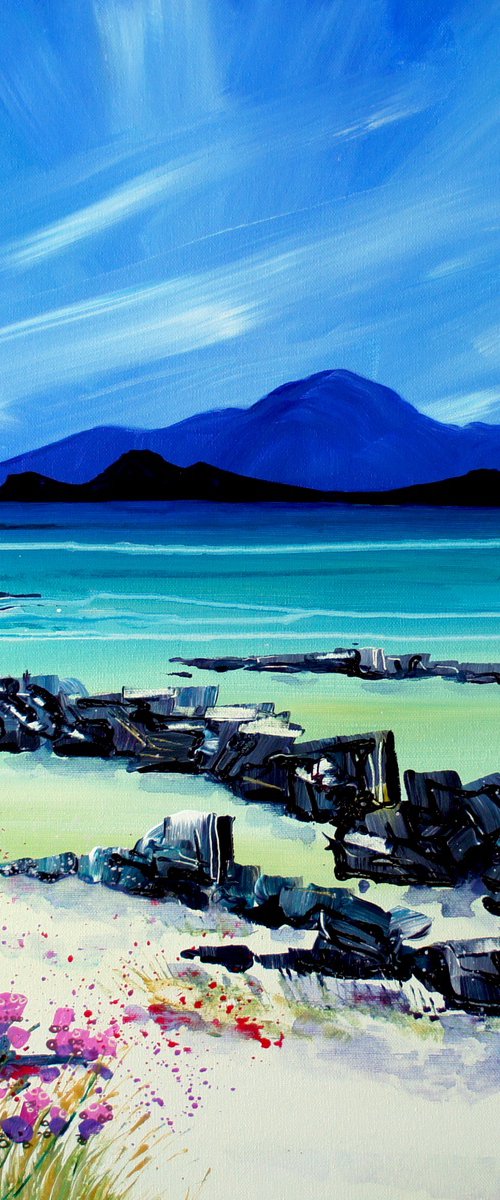 Scottish Beach by Julia  Rigby