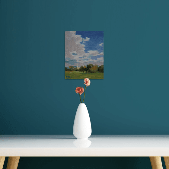 Clouds over South Park Oxford