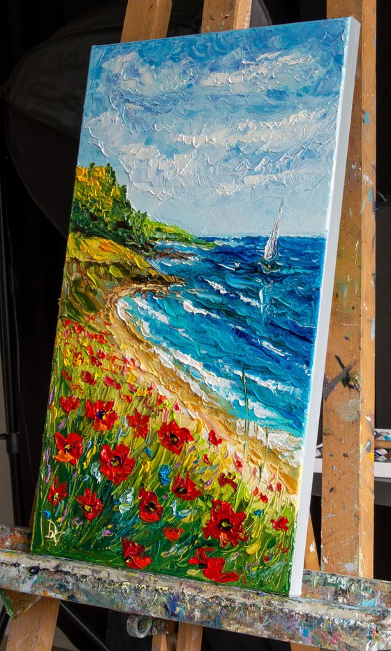 Where Poppies Meet the Waves