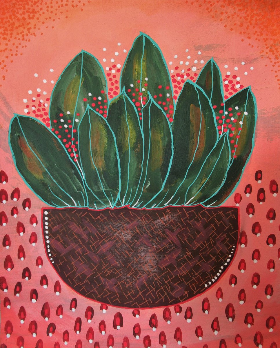 Broad Leaves by Bea Roberts
