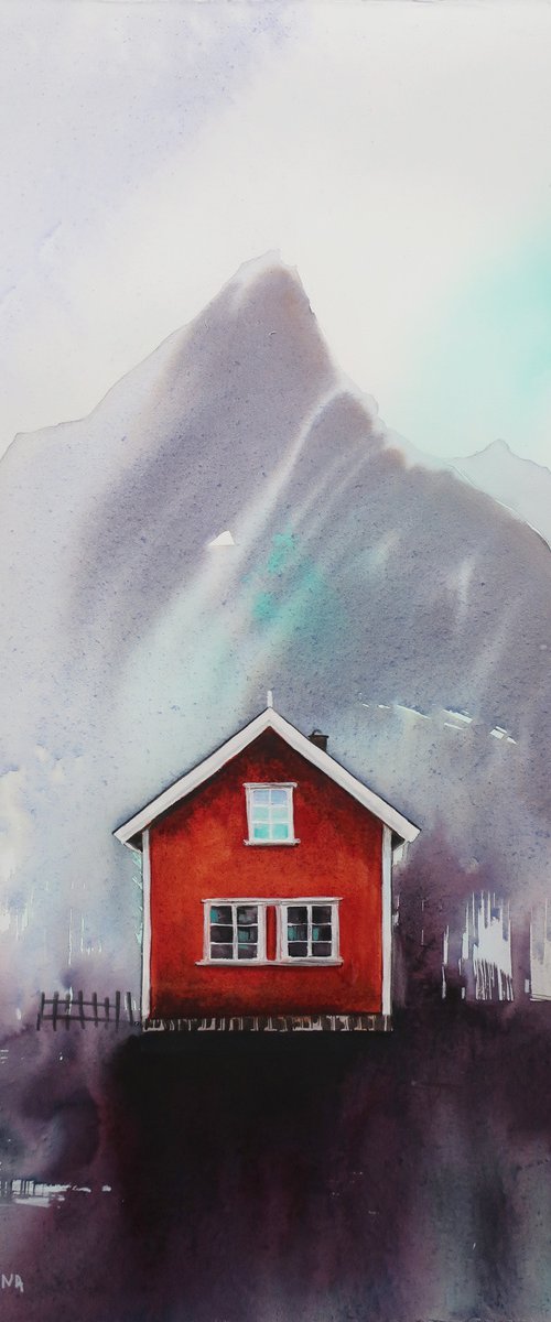 Norway Mountains by Alla Vlaskina