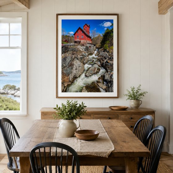The Old Red Mill, Jericho, Vermont, 29 x 43