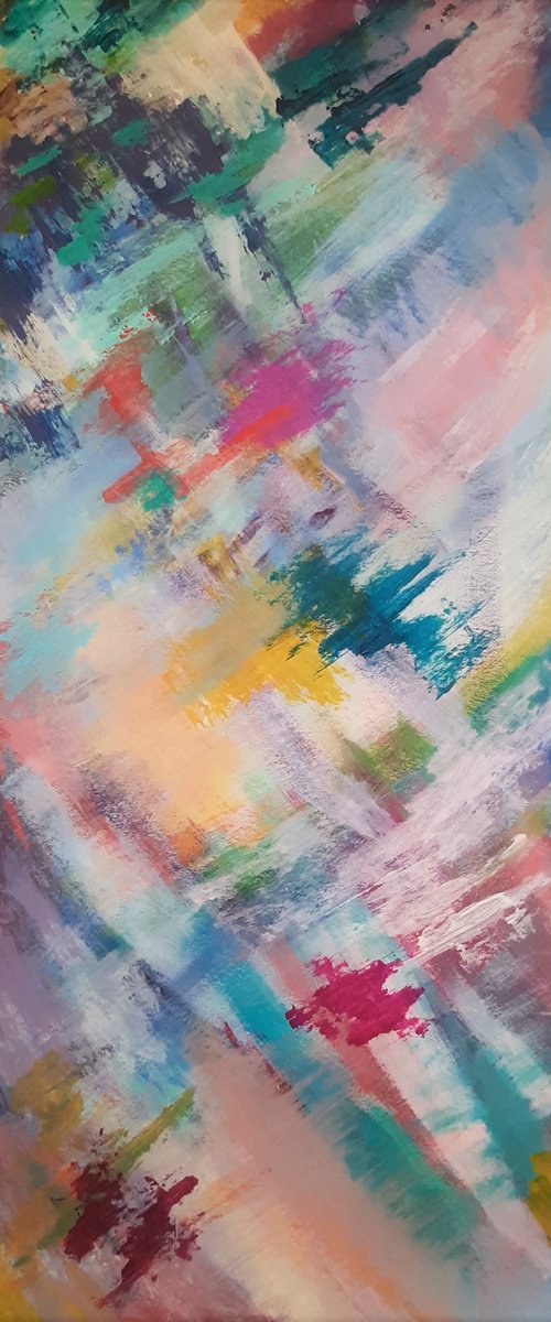 Abstract  landscape # SM1 by Alexandra Djokic