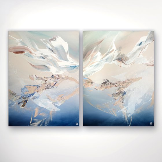 Gift From Above Diptych