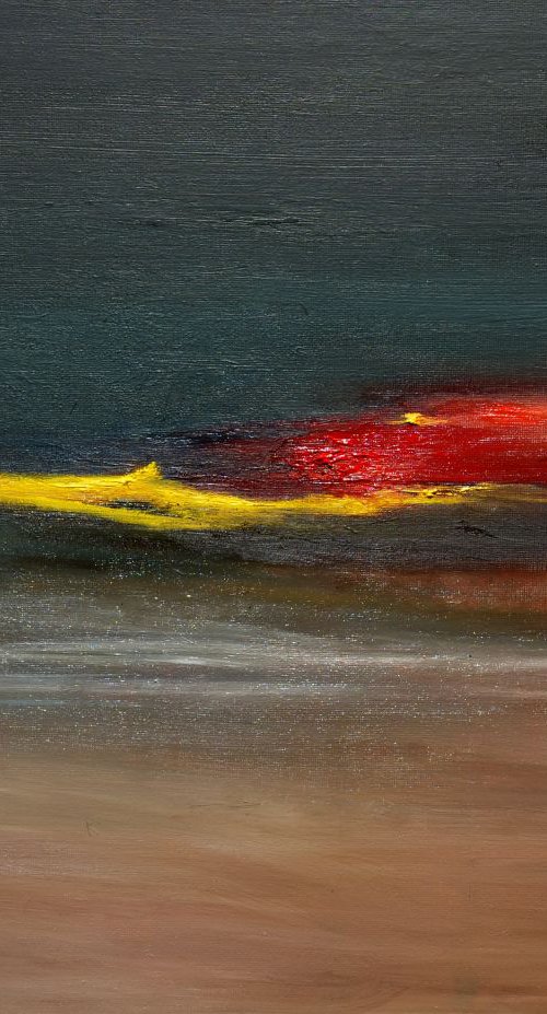 Quiet beach by Isabel Robledo