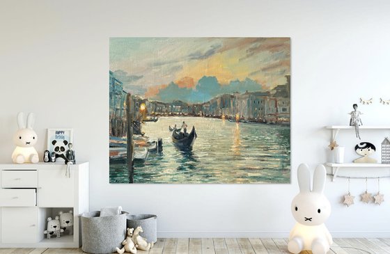Twilight in Venice