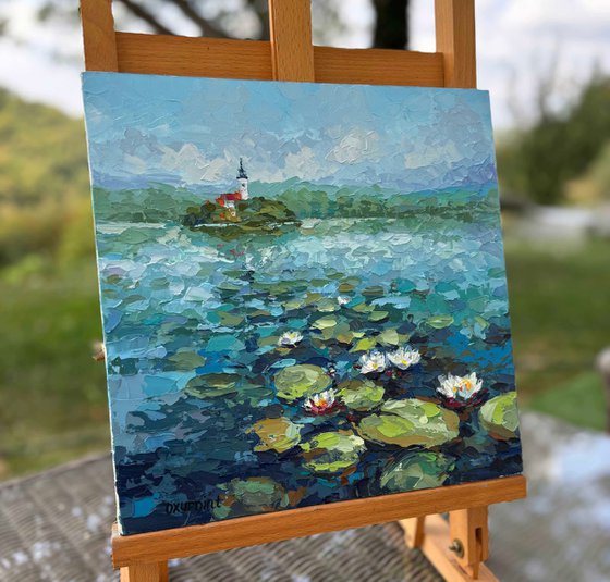 "Water lilies on Lake Bled"