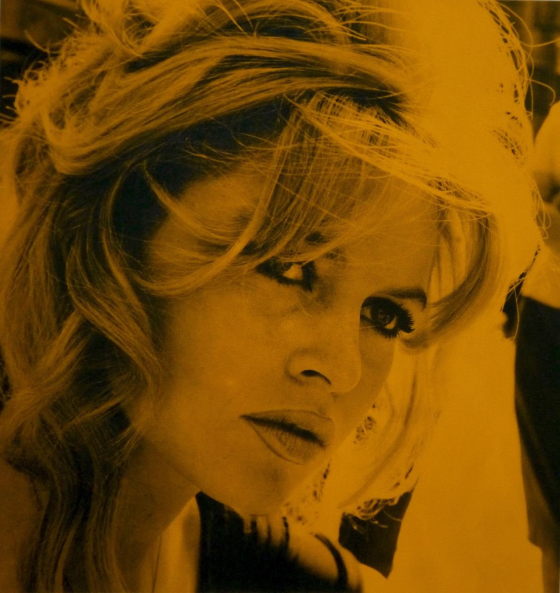 Brigitte Bardot-St. Tropez Orange by David Studwell